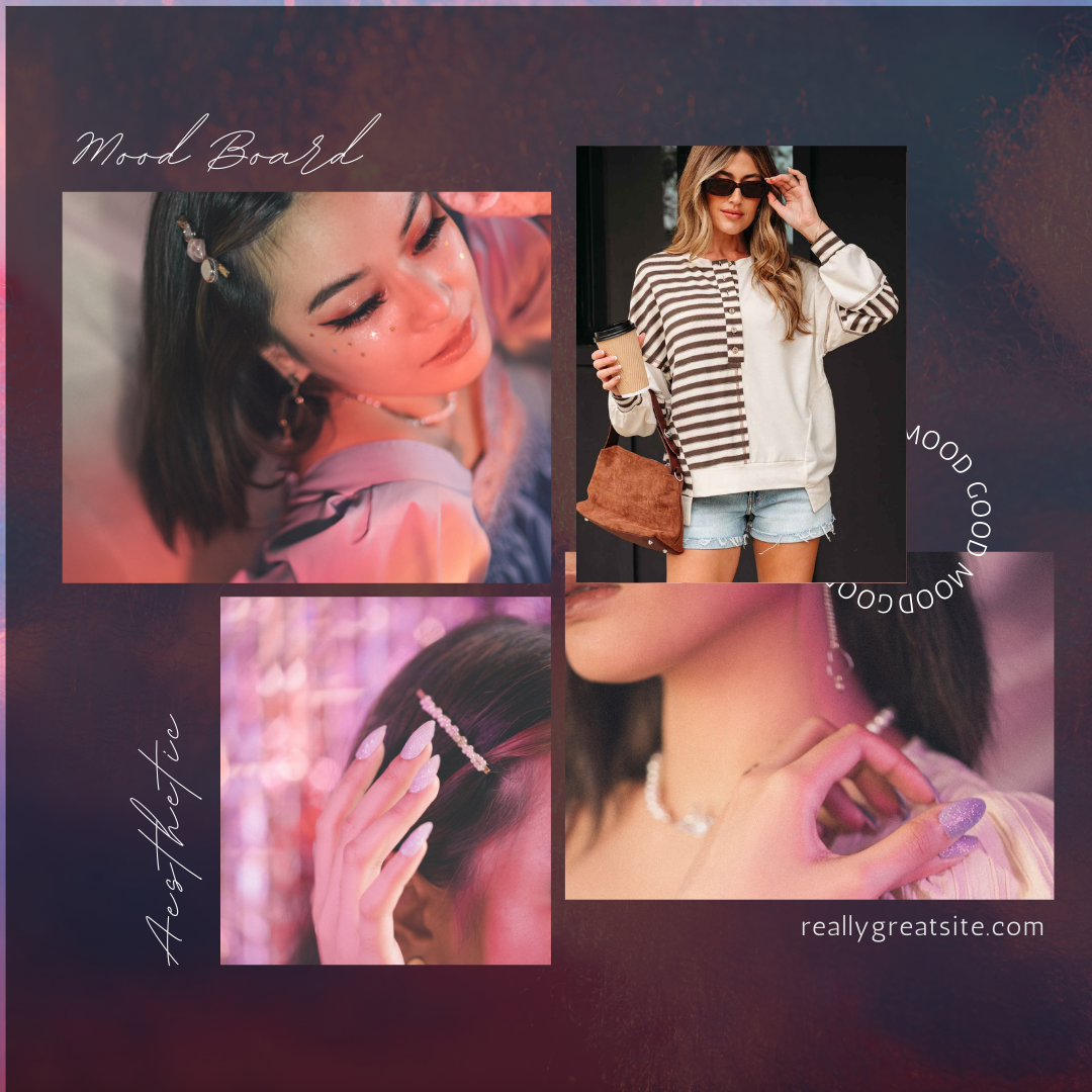 Ariana Stripe Stitched Oversized Sweatshirt - The Eggy's store