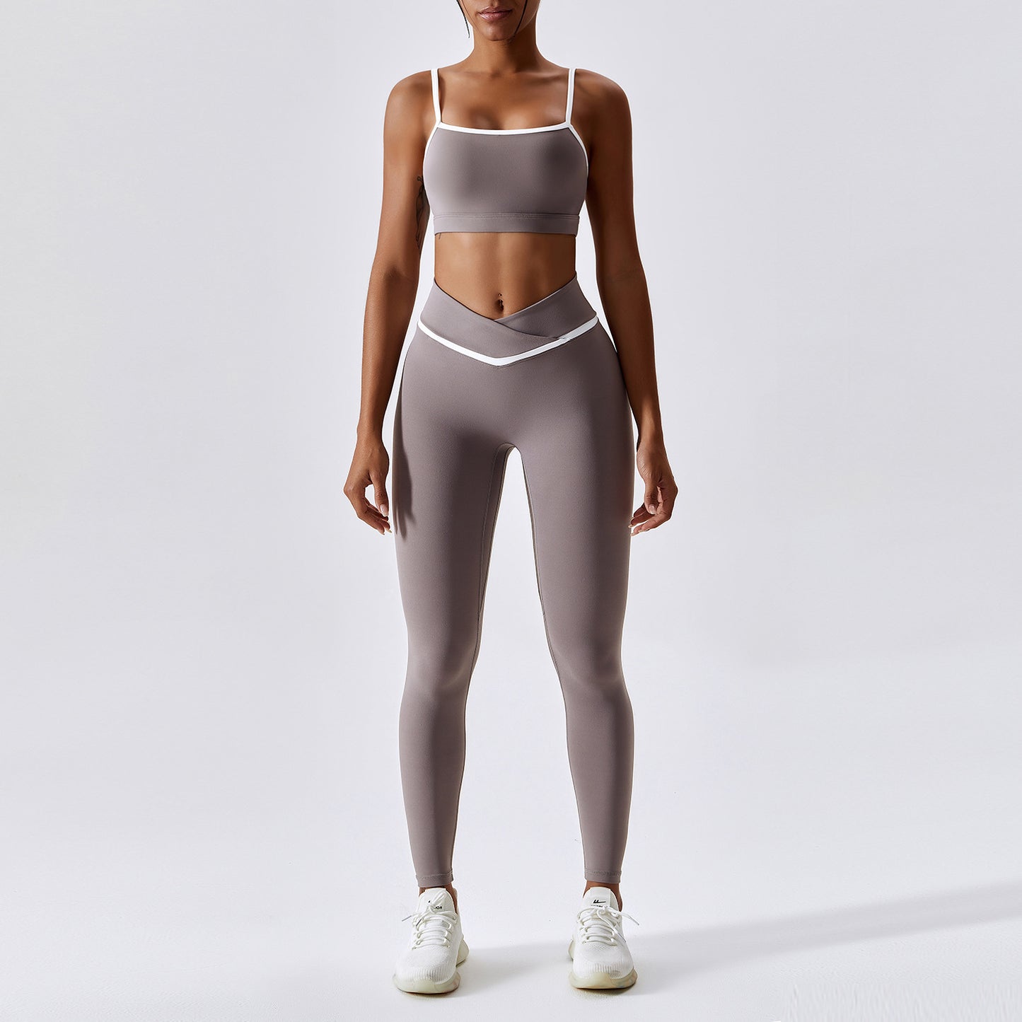 Quick Dry Fitness Leggings and Top for Women - The Eggy's store