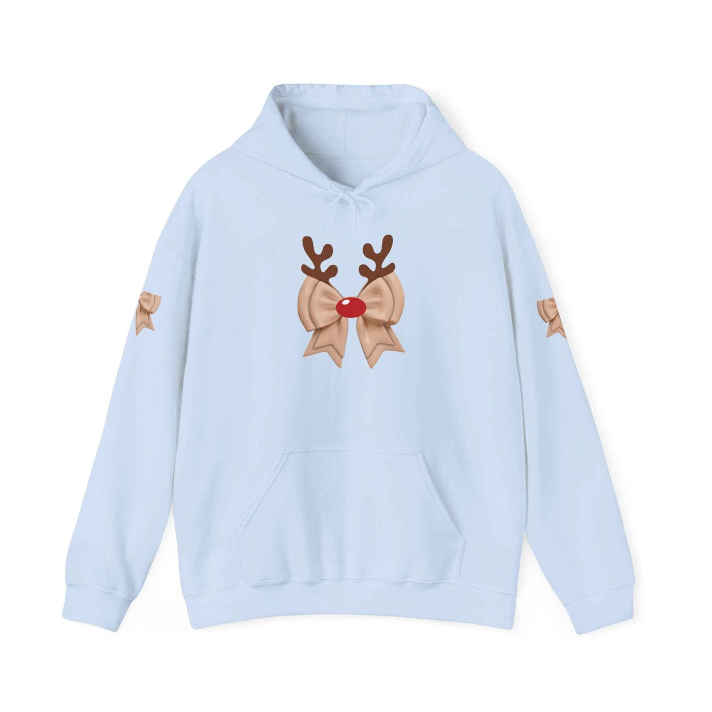 Reindeer Hooded Sweatshirt for Adults