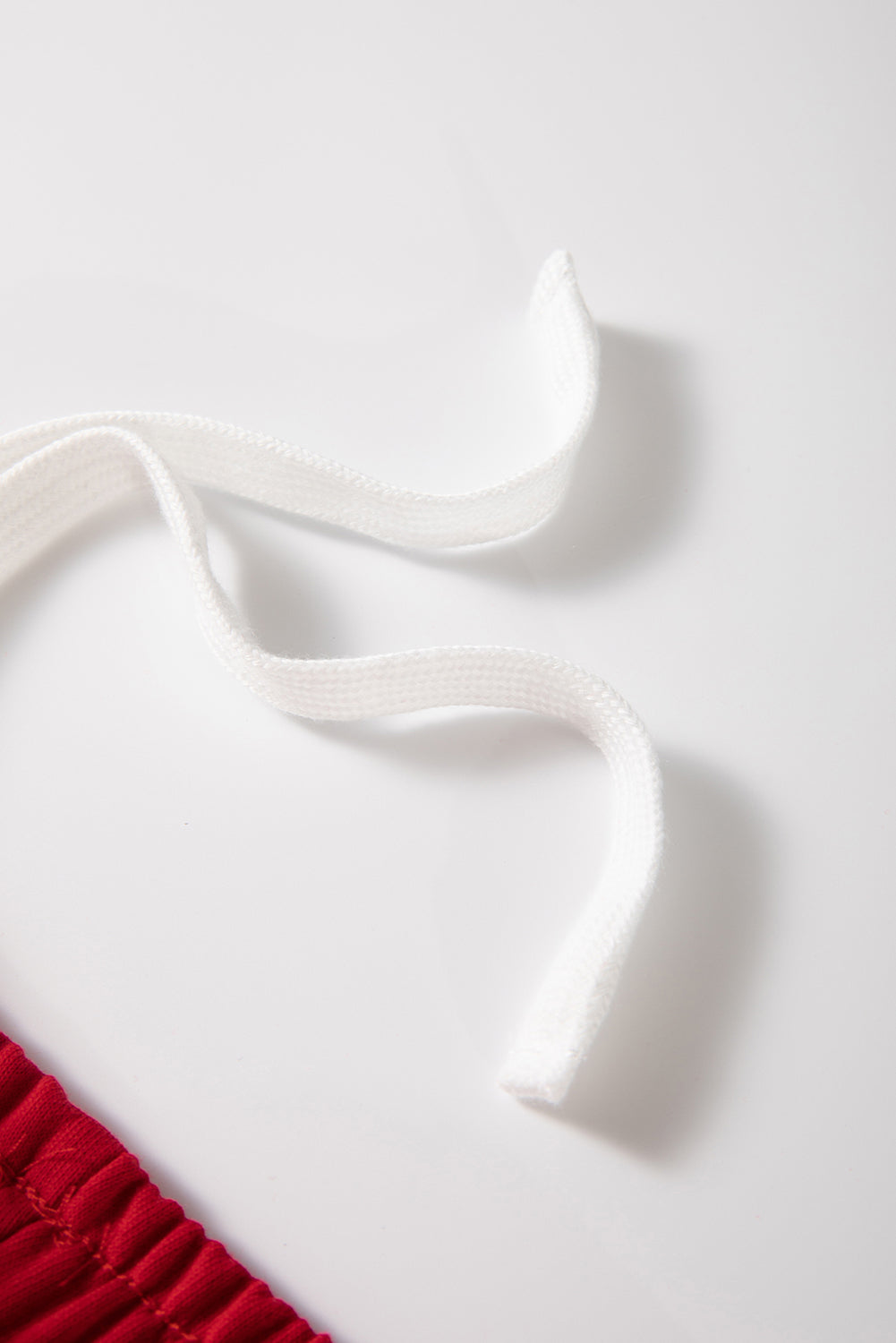 Light French Beige Striped Drop Shoulder Pullover and Joggers Set - The Eggy's store