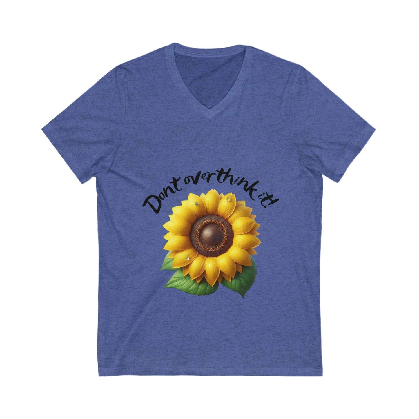 Overthink: Short Sleeve V-Neck Women's T-shirt