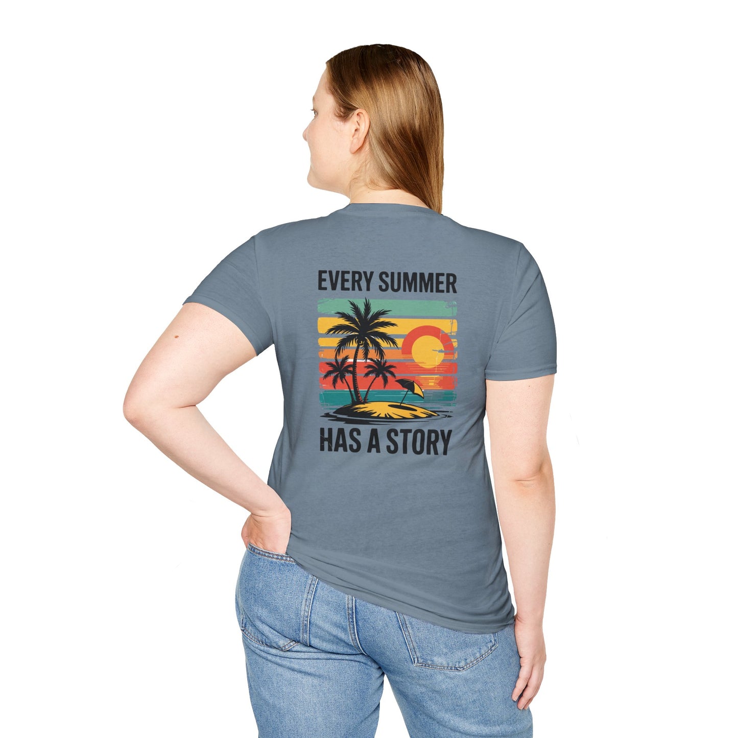 Summer Story Women's T-Shirt - Perfect for Embracing Your Summer Style - The Eggy's store