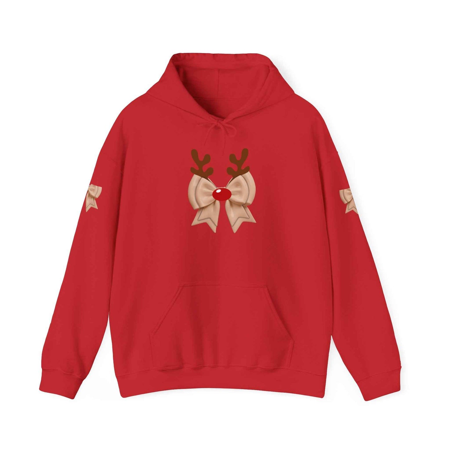 Reindeer Hooded Sweatshirt for Adults