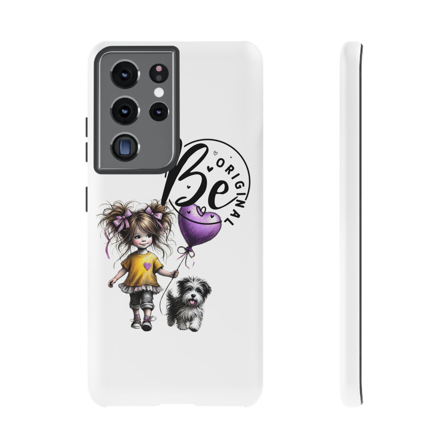 Be Original Tough Phone Case - Durable Tough Phone Case for Ultimate Protection - The Eggy's store