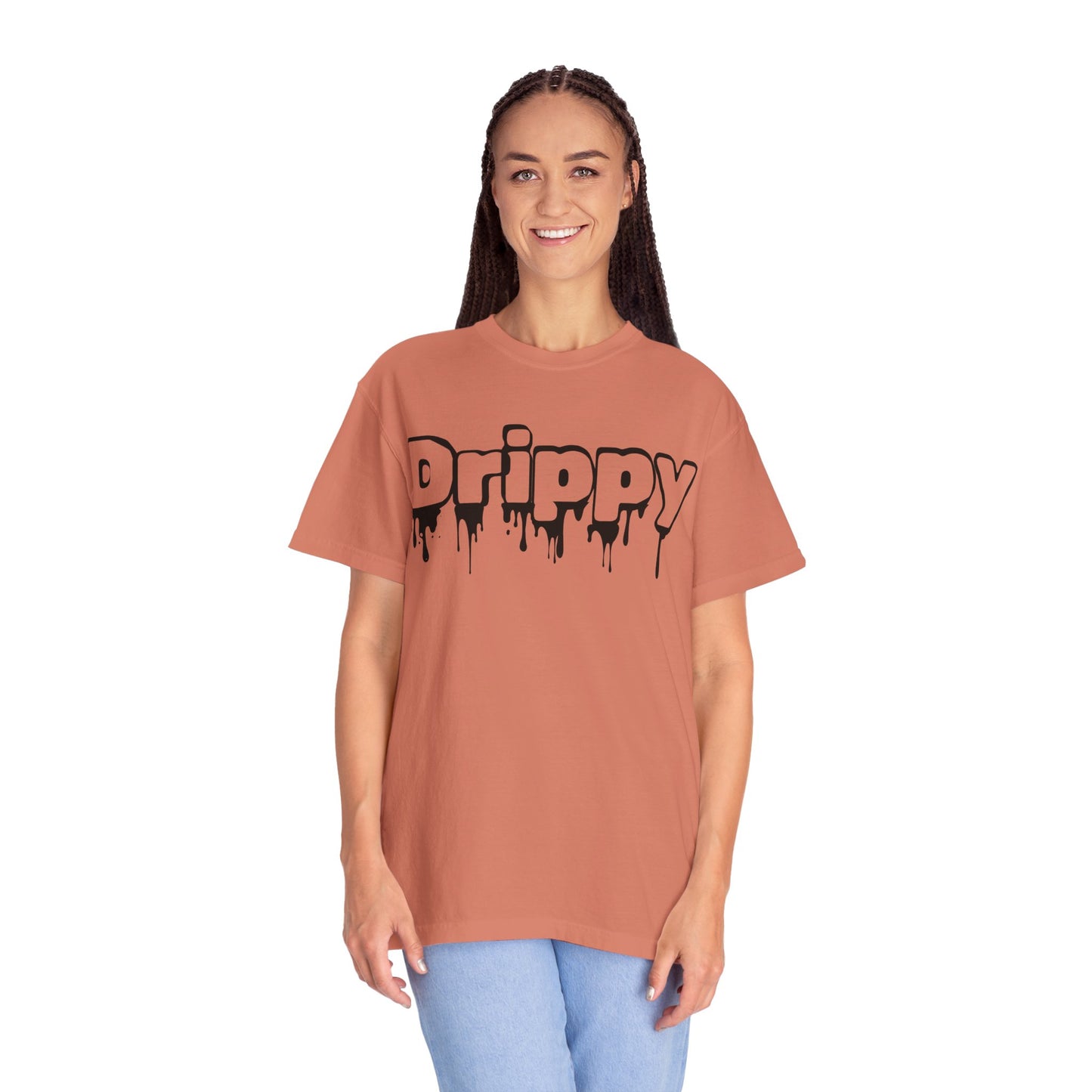 Drippy Unisex Garment-Dyed Adult T-shirt - The Eggy's store