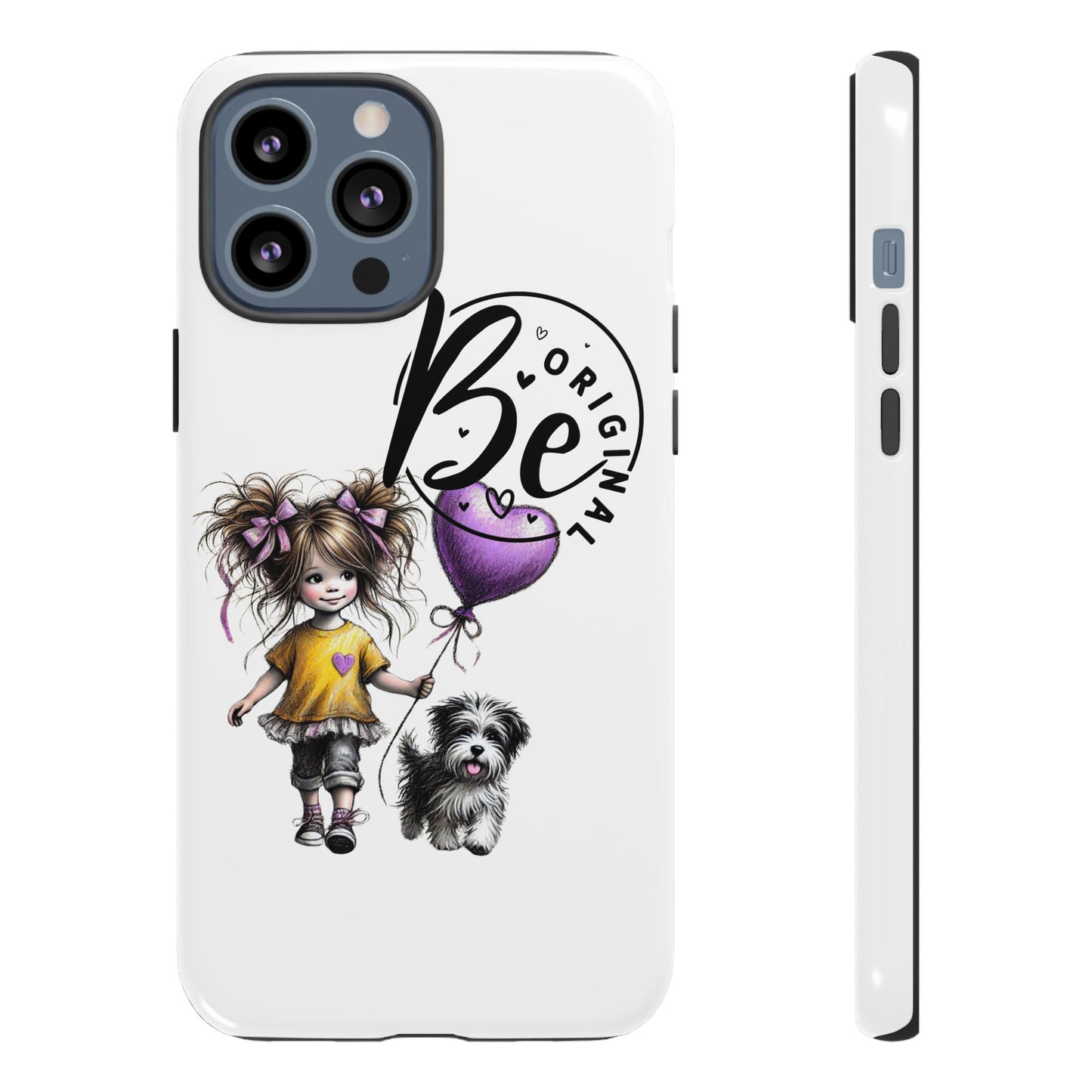 Be Original Tough Phone Case - Durable Tough Phone Case for Ultimate Protection - The Eggy's store