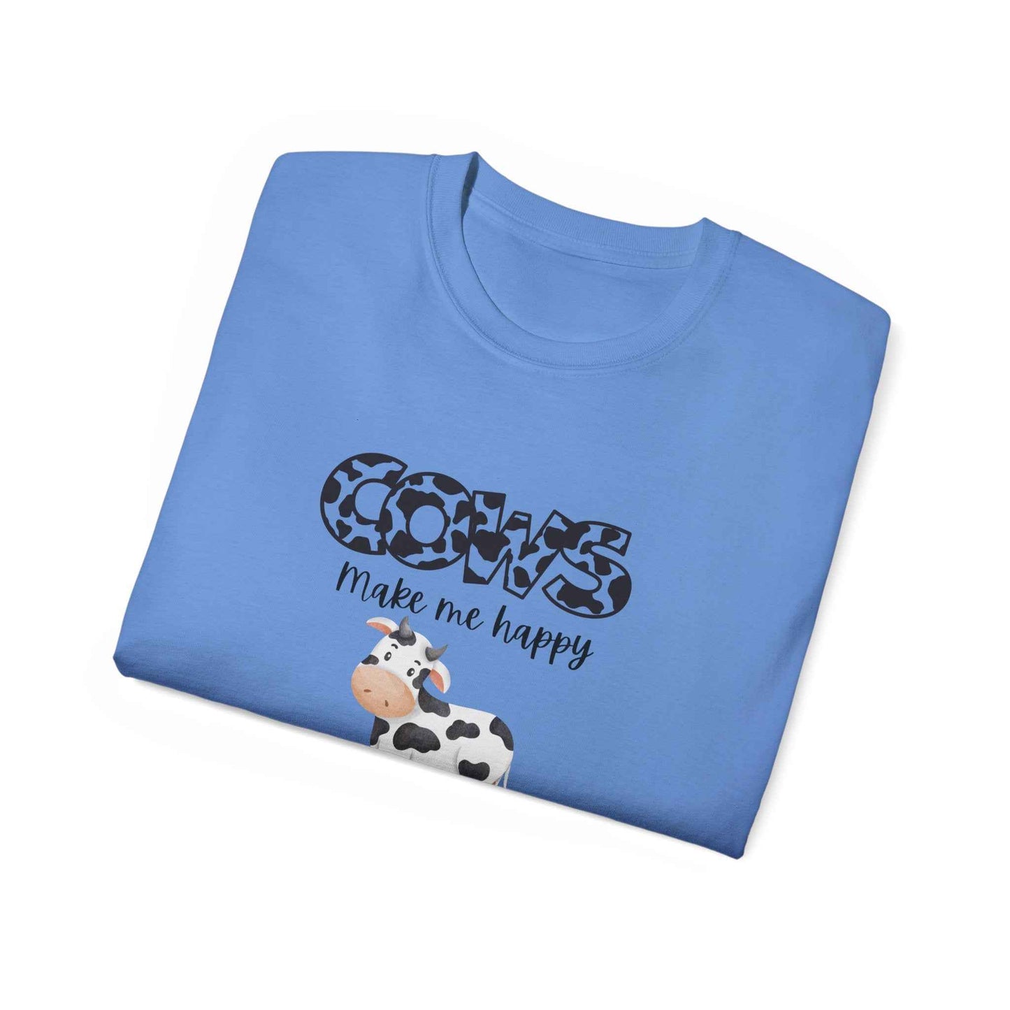Grumpy Cow Adult T-shirt