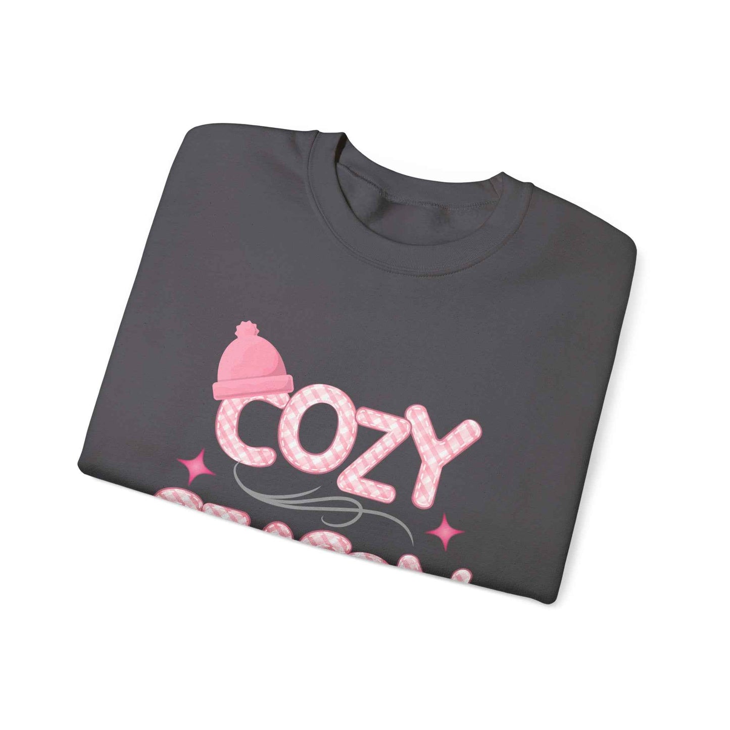 Pink Cozy Adult Crewneck Sweatshirt