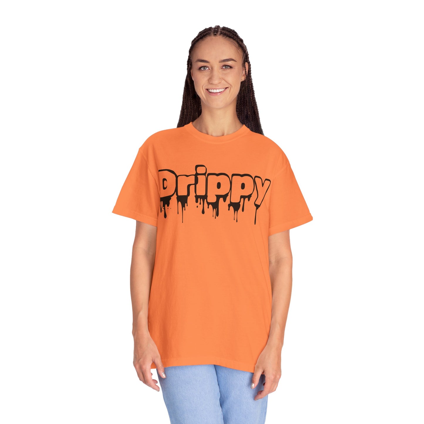 Drippy Unisex Garment-Dyed Adult T-shirt - The Eggy's store
