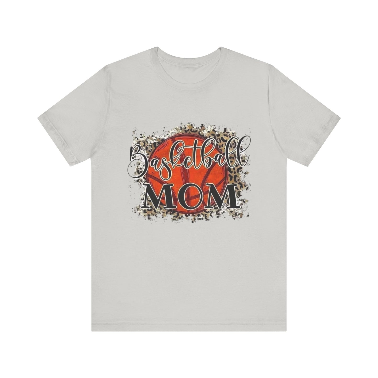 Basketball Mom Tee, Gift for Basketball Moms, Women's T-Shirt, Game Day Outfit, Basketball Fan Clothing