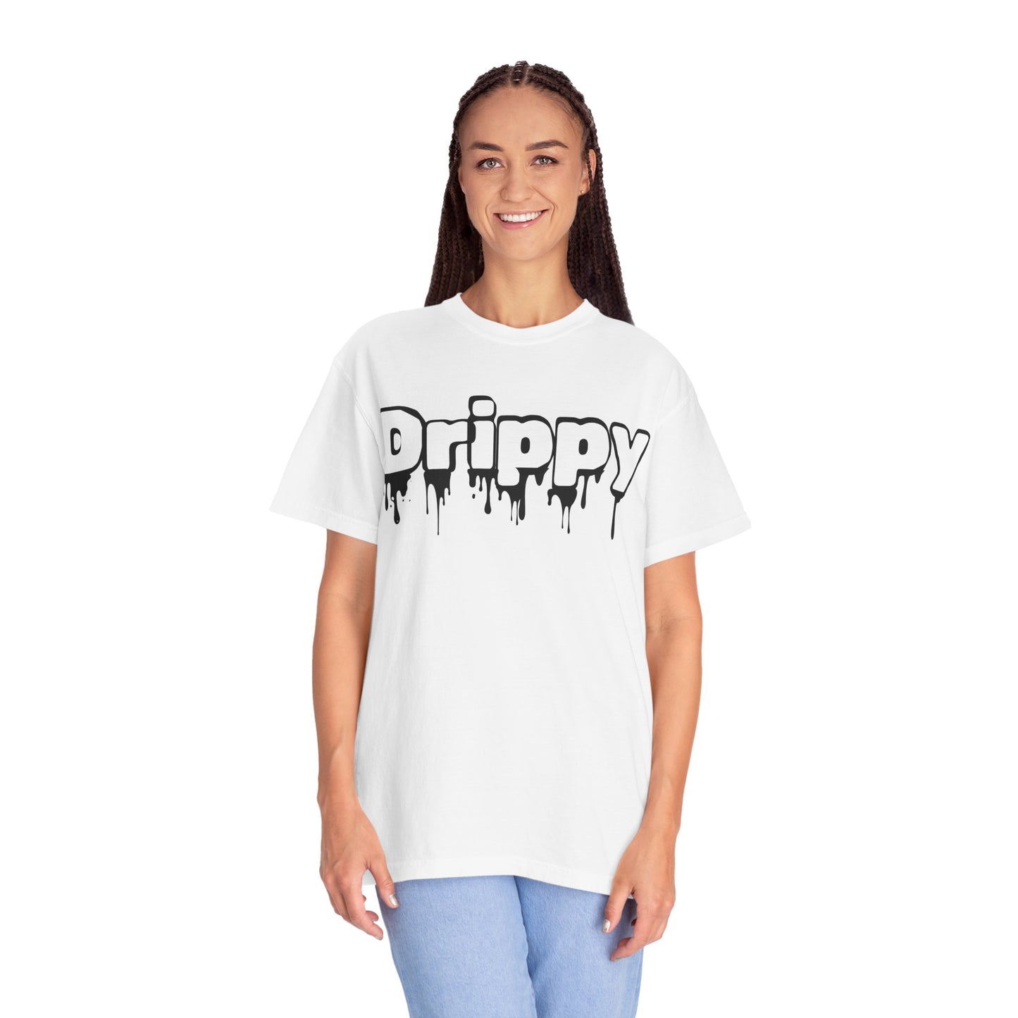 Drippy Unisex Garment-Dyed Adult T-shirt - The Eggy's store