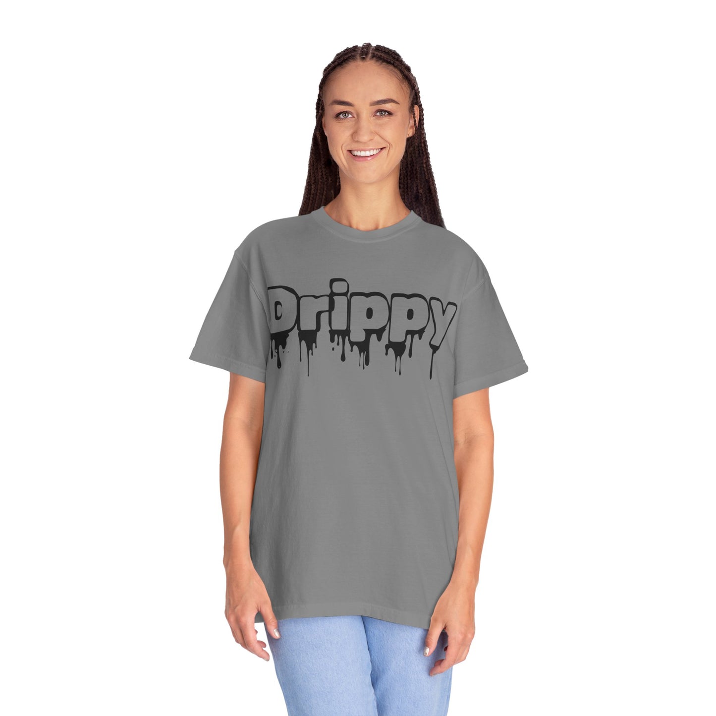 Drippy Unisex Garment-Dyed Adult T-shirt - The Eggy's store