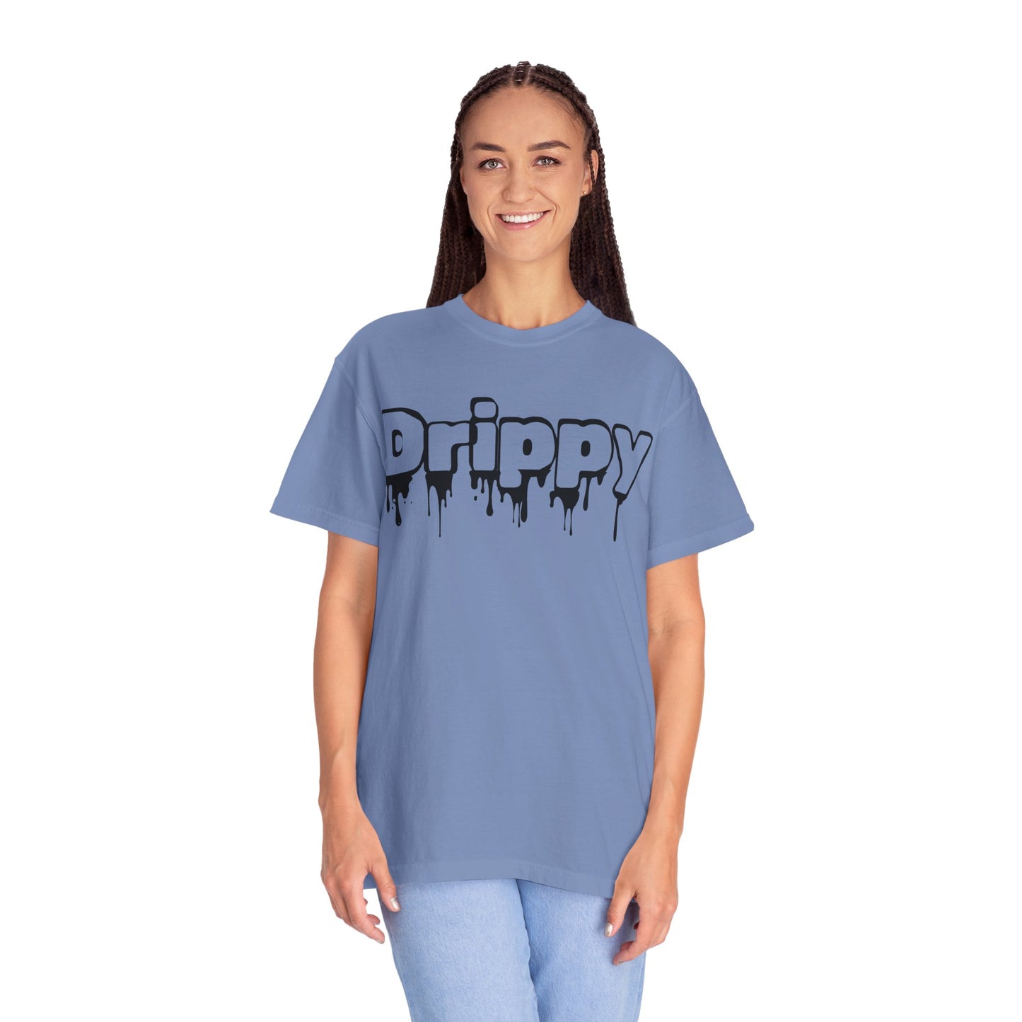 Drippy Unisex Garment-Dyed Adult T-shirt - The Eggy's store