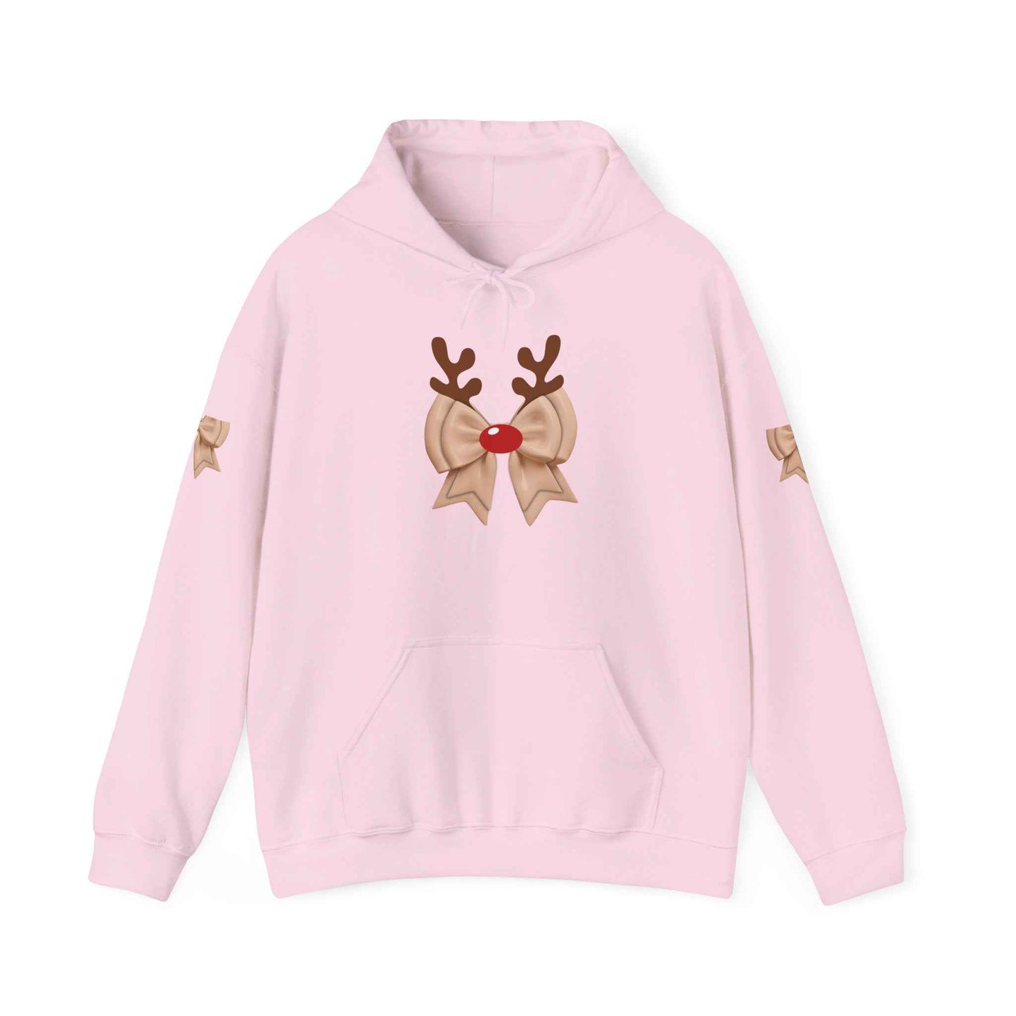 Reindeer Hooded Sweatshirt for Adults