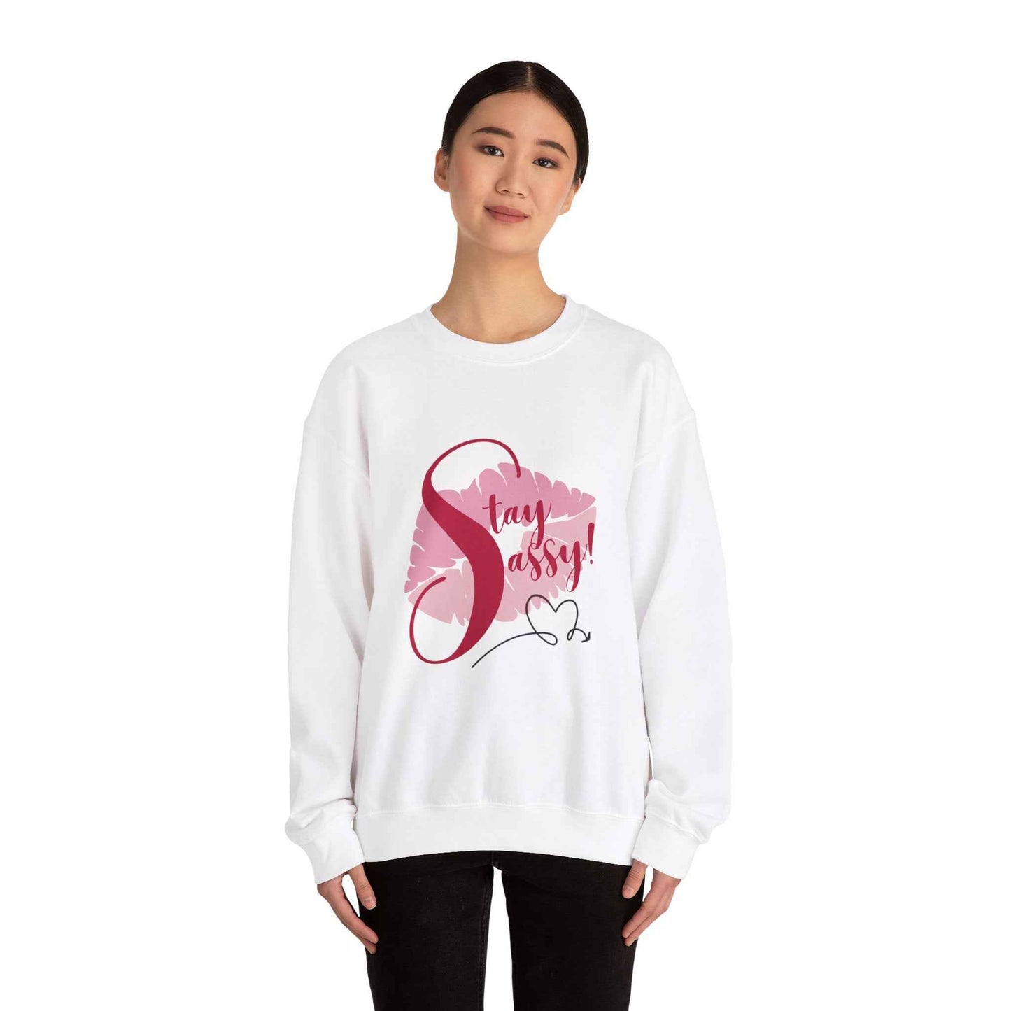 Stay Sassy Adult Crewneck Sweatshirt - The Eggy's store