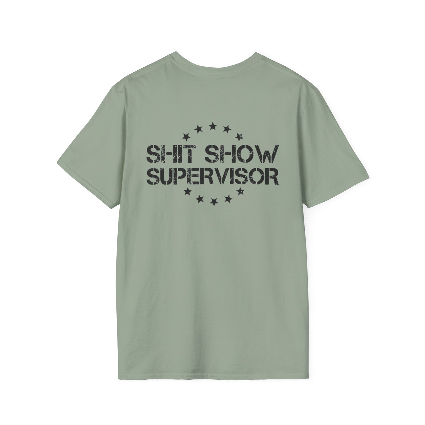 Shit Show Women's T-Shirt - Shit Show Supervisor Design for Fun Wear - The Eggy's store