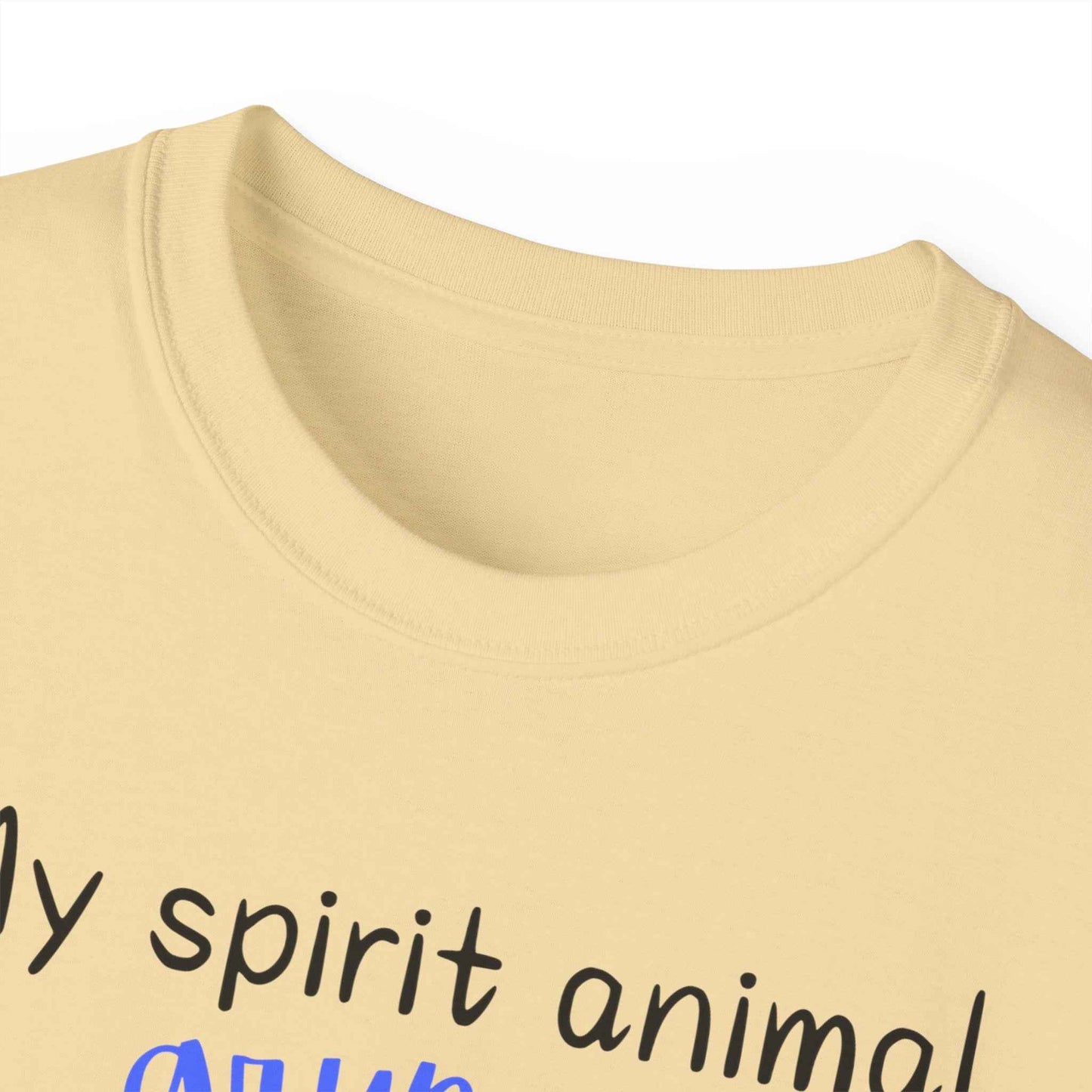 Spirit Animal Adult Cotton T-shirt