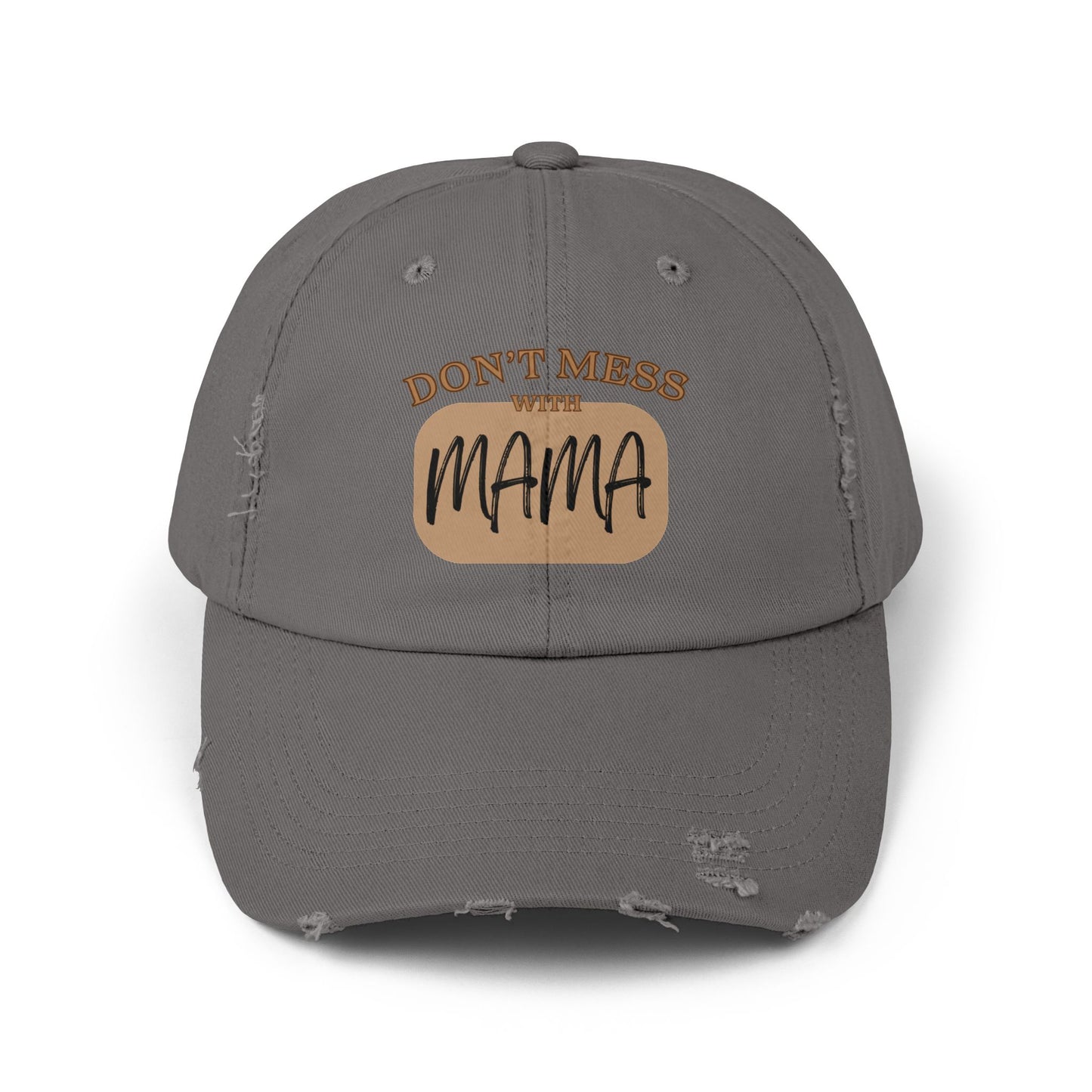 Mama: Adult Distressed Hat