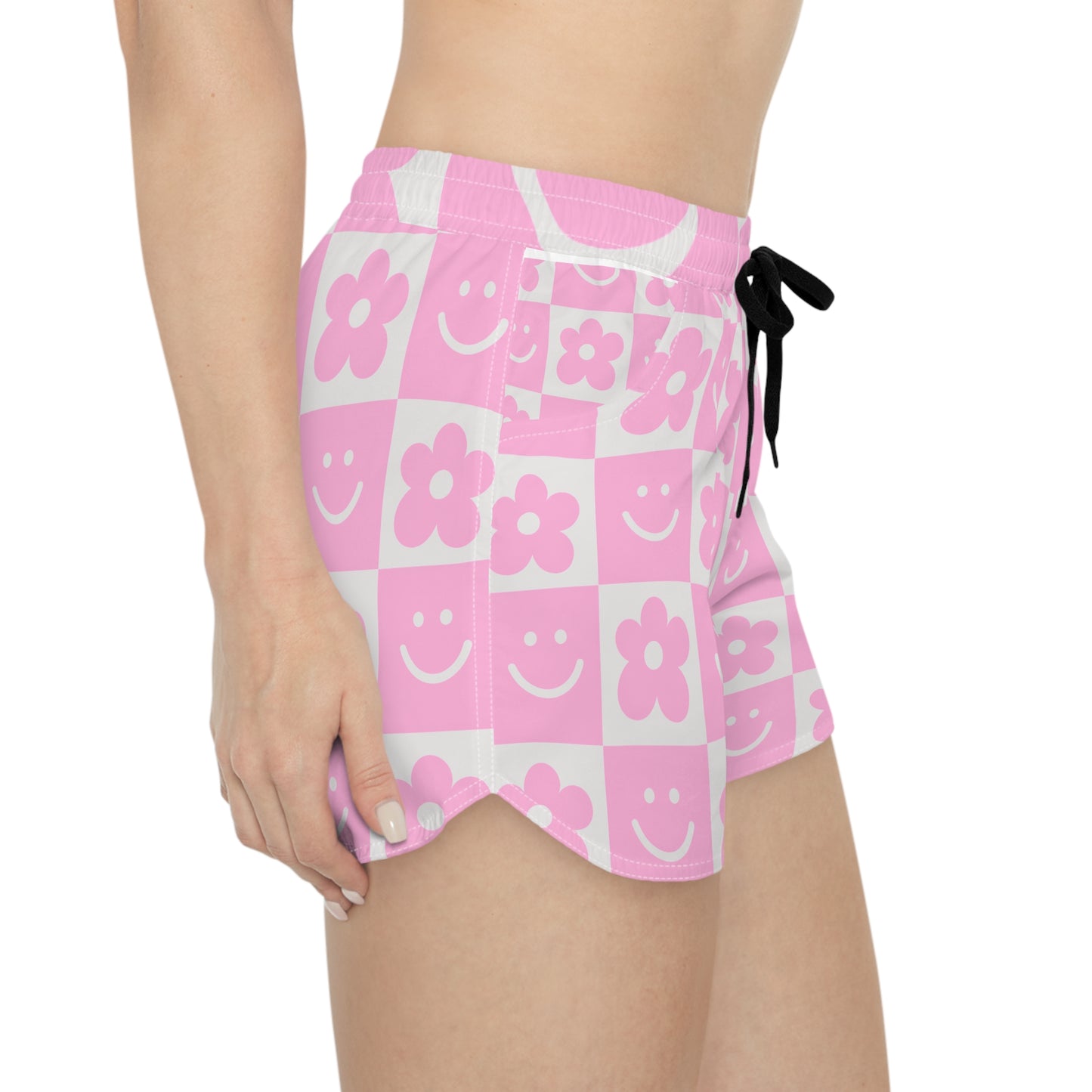 Happy Place Adult Casual Shorts - The Eggy's store