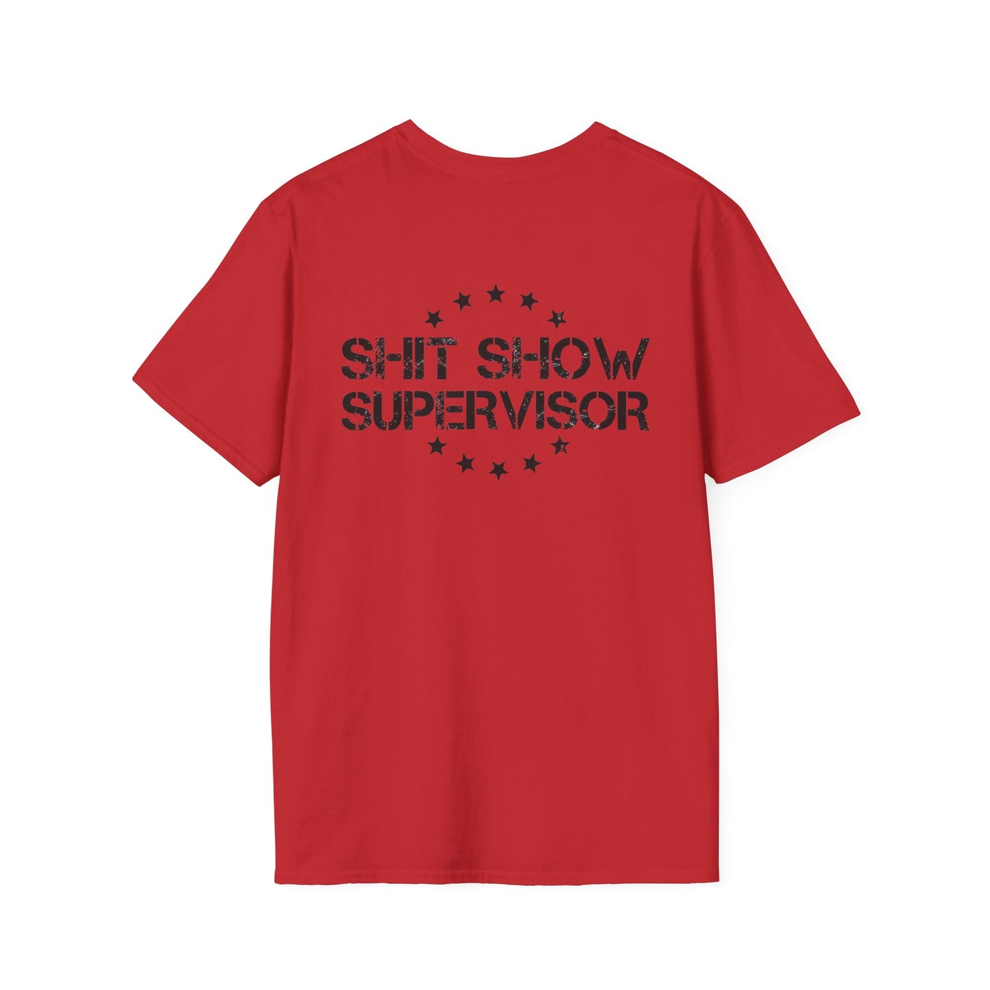 Shit Show Women's T-Shirt - Shit Show Supervisor Design for Fun Wear - The Eggy's store