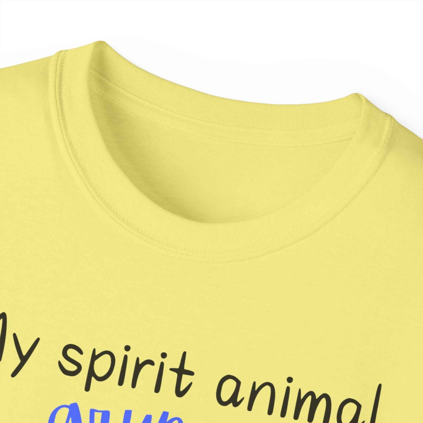 Spirit Animal Adult Cotton T-shirt