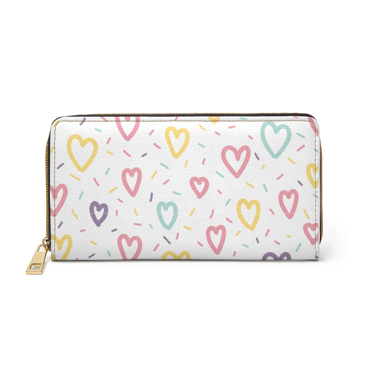 Love Zipper Wallet - Stylish and Functional Wallet for Everyday Use - The Eggy's store