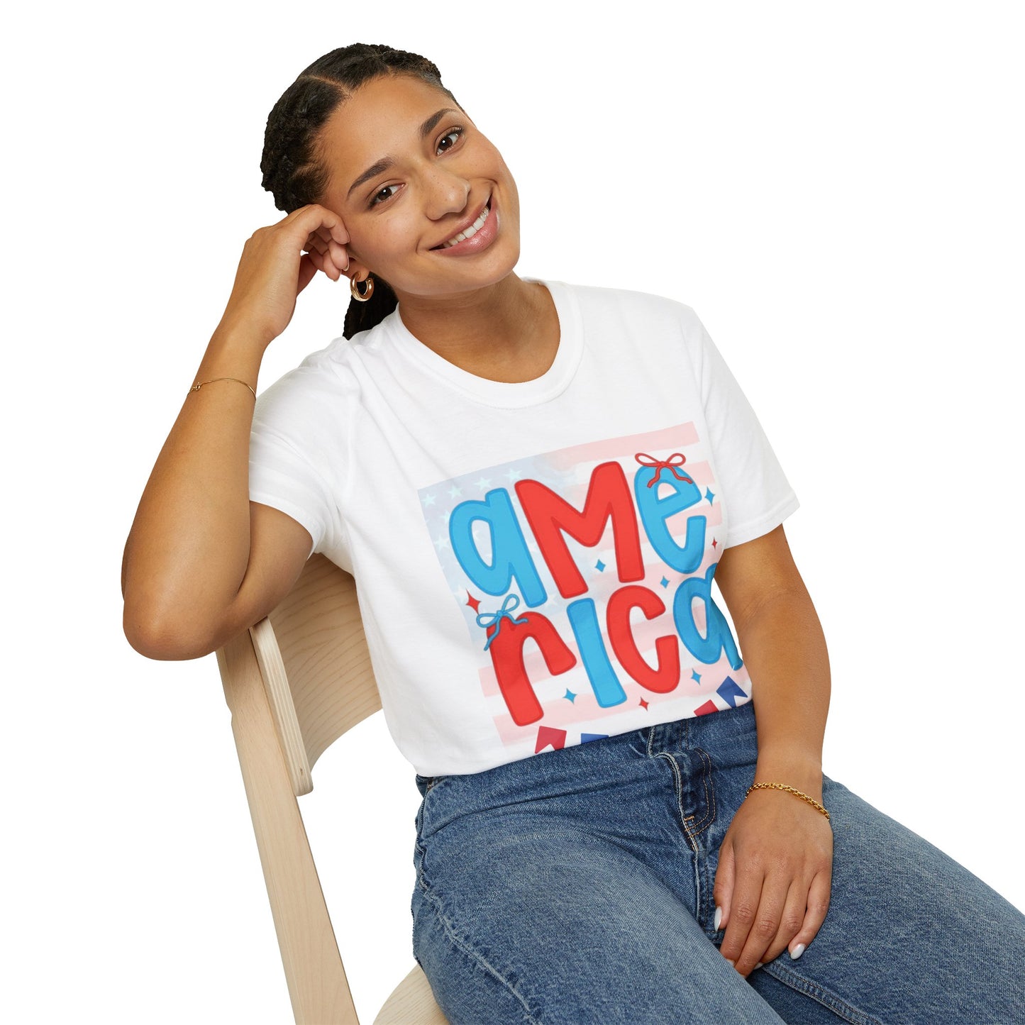 America Women's T-Shirt for Adults - Stylish & Comfortable Apparel - The Eggy's store