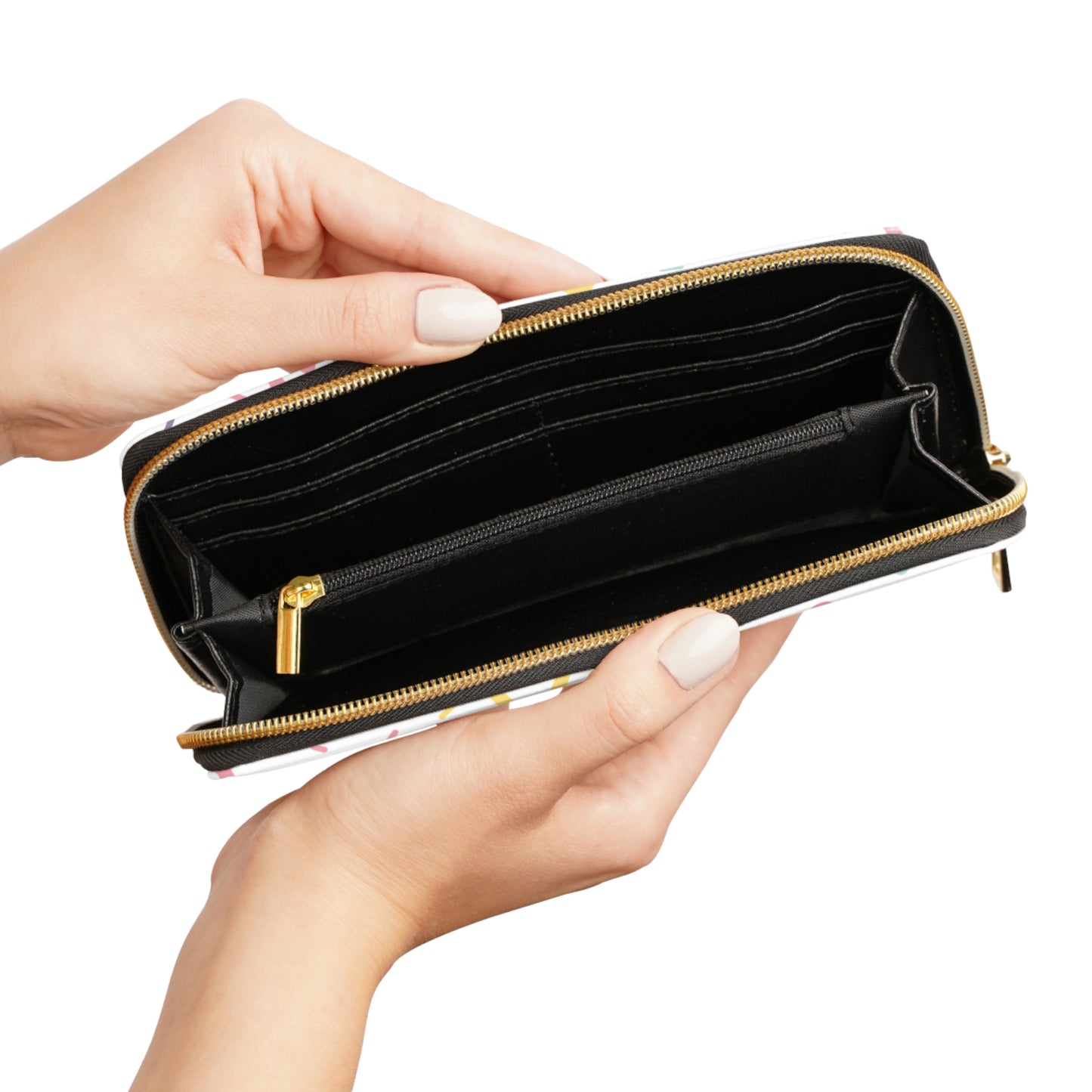 Love Zipper Wallet - Stylish and Functional Wallet for Everyday Use - The Eggy's store