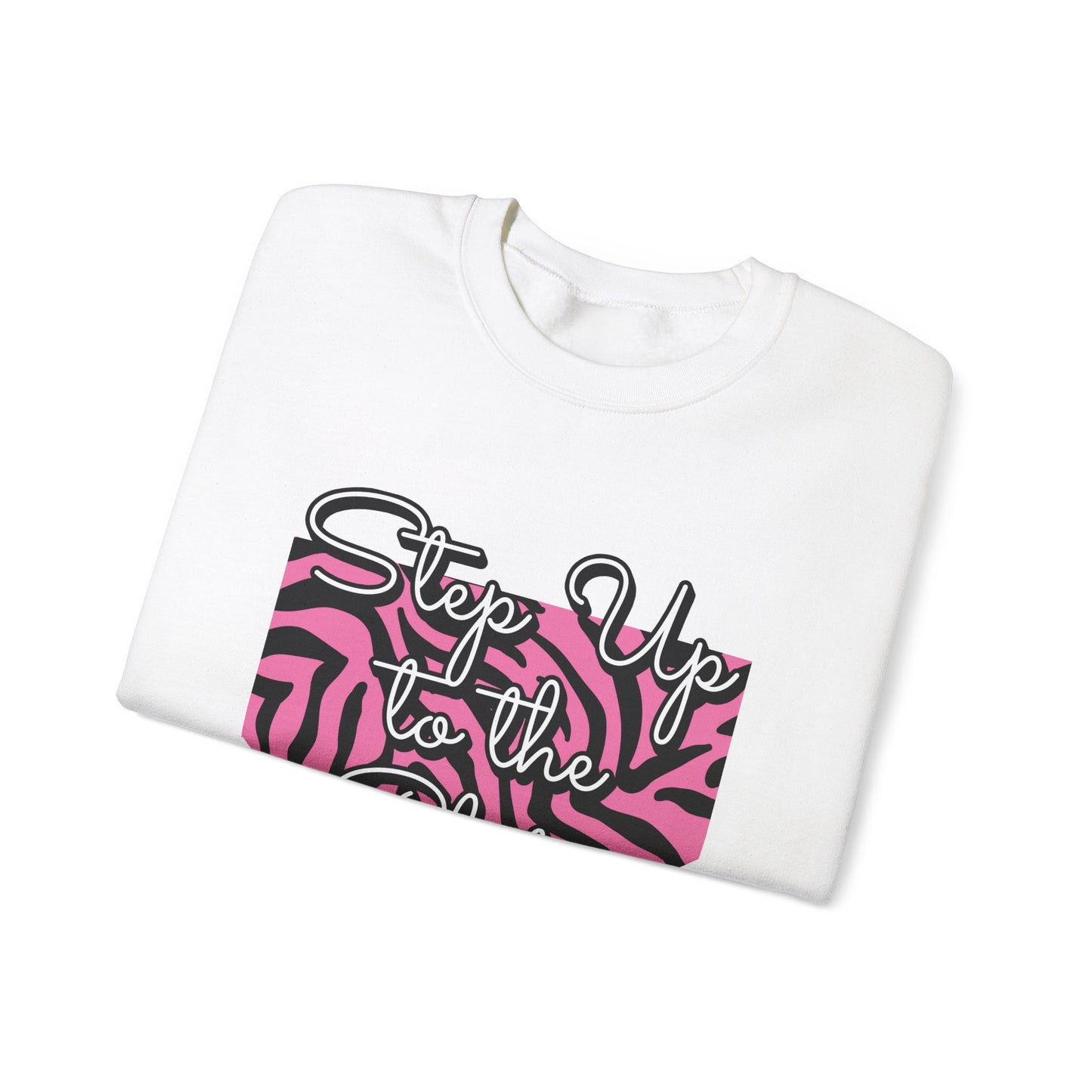 Step Up to the Base Women's Top Sweatshirt - Comfortable & Stylish Crewneck - The Eggy's store