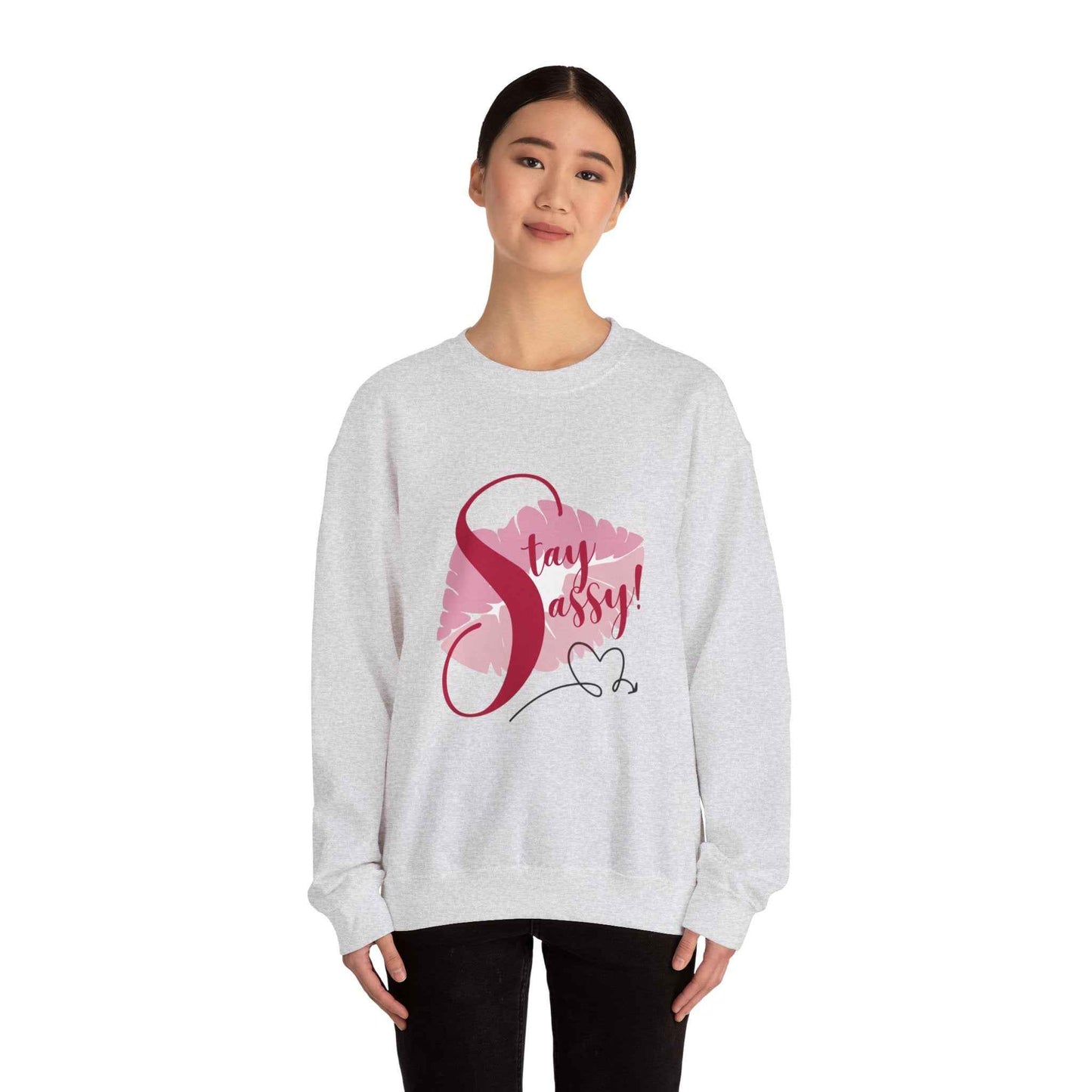 Stay Sassy Adult Crewneck Sweatshirt - The Eggy's store