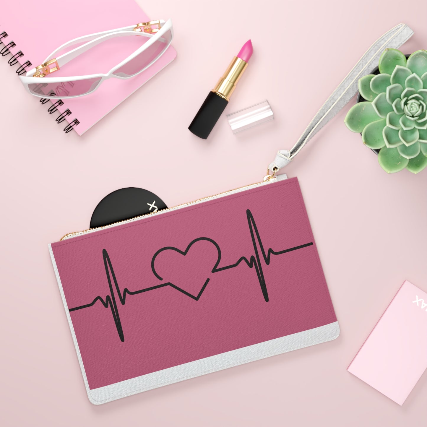 Heartbeat Clutch Bag - Stylish and Elegant Clutch Bag for Every Occasion - The Eggy's store