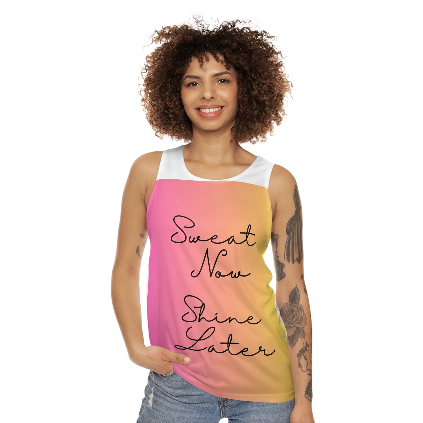 Sweat Now Adult Tank Top - Stylish and Comfortable Adult Tank Top for Workouts - The Eggy's store