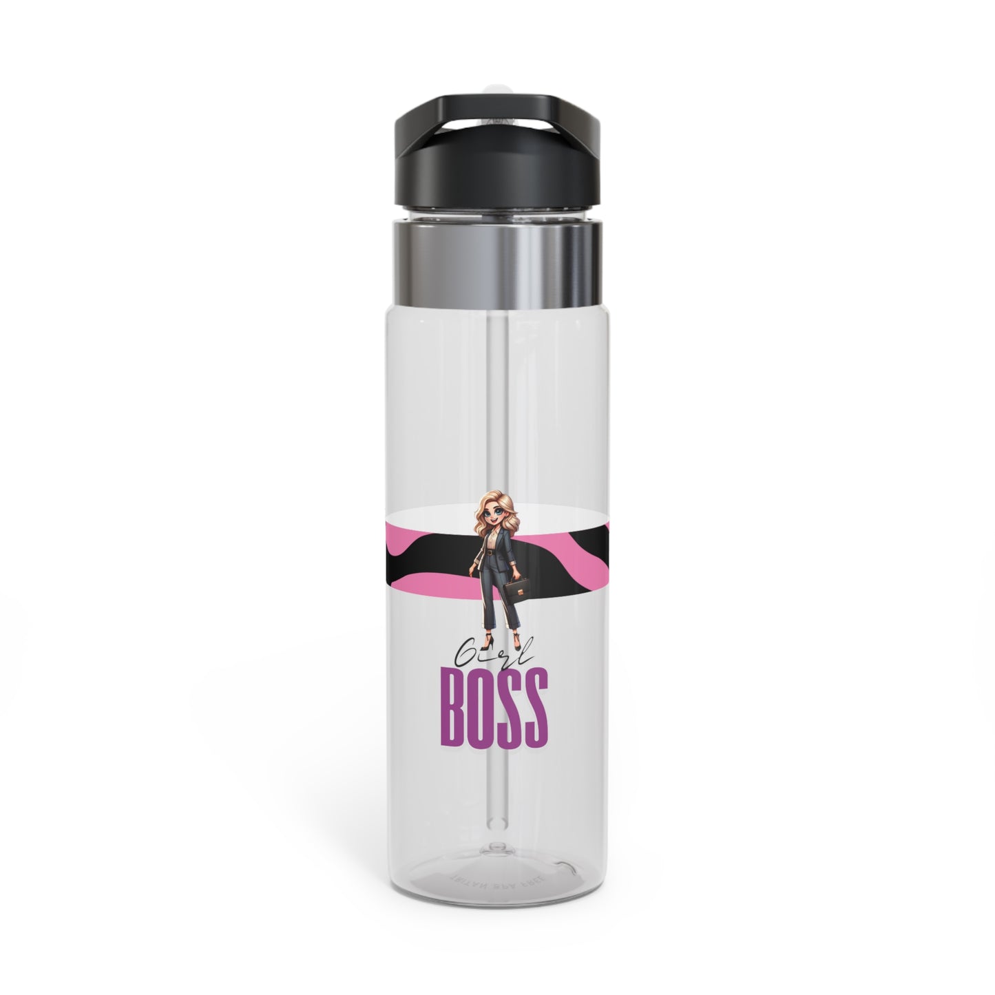 Sport Bottle - Girl Boss Sports Bottle - 20oz Professional Lady Design - The Eggy's store