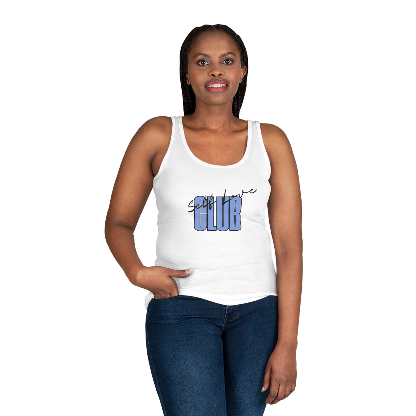 Self Love Tank Top for Women - Self Love Club Design - The Eggy's store