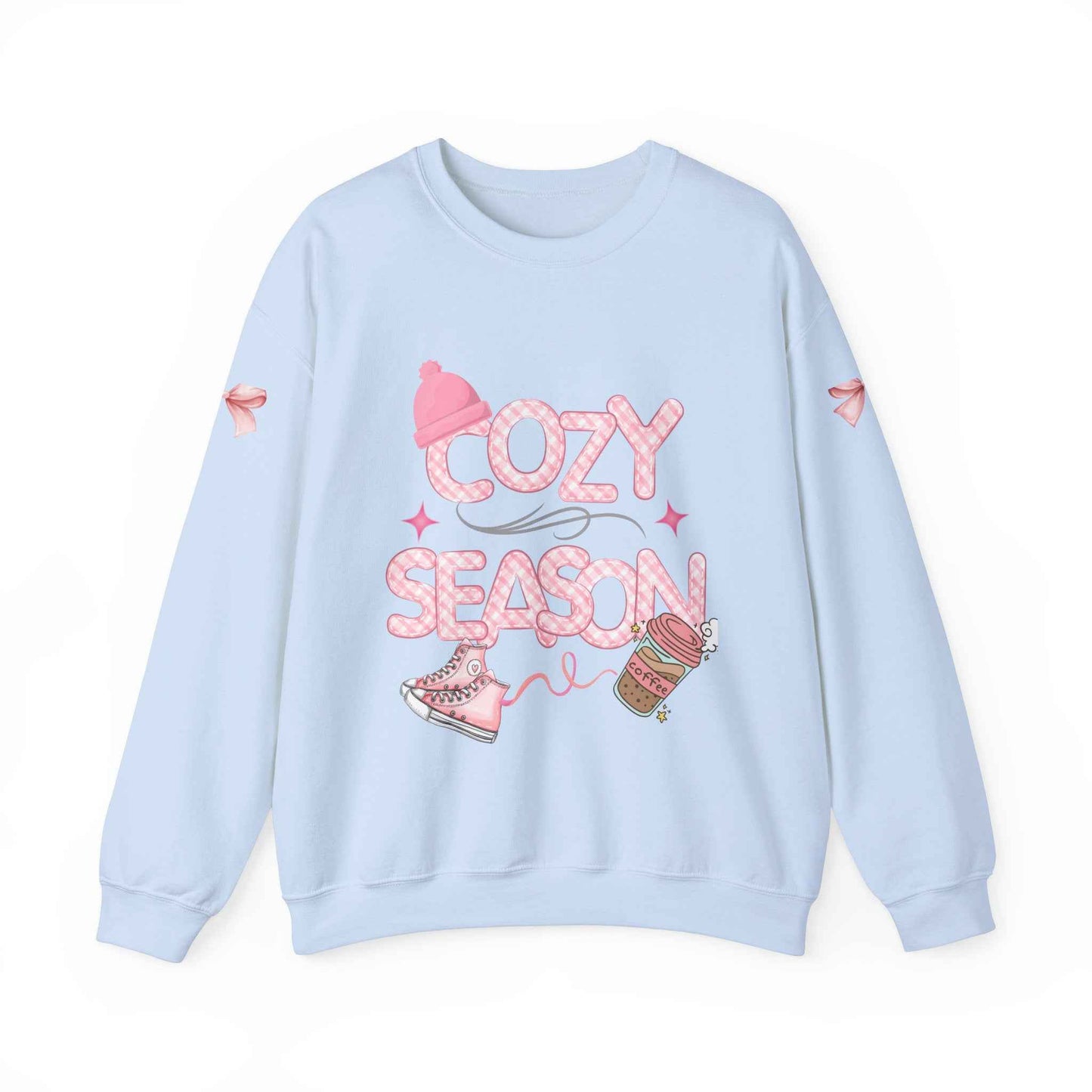 Pink Cozy Adult Crewneck Sweatshirt
