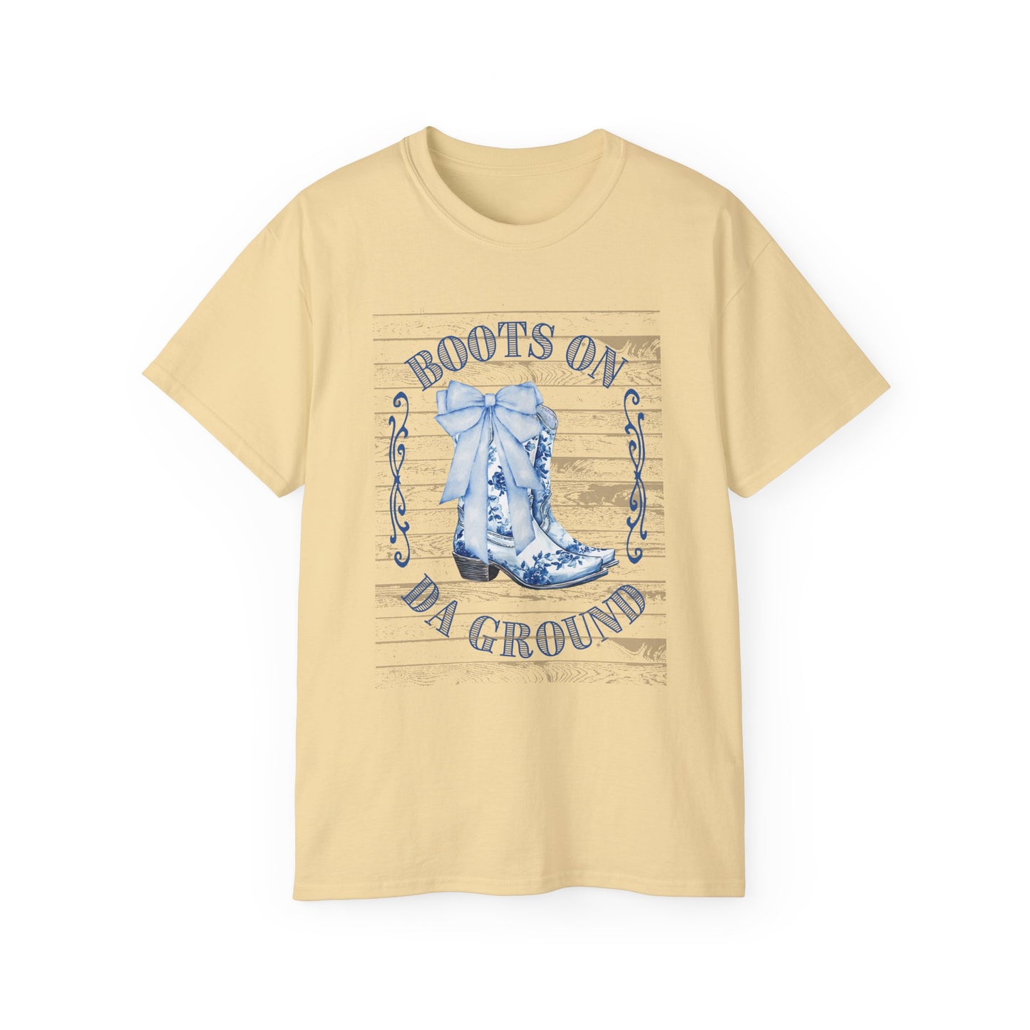 Western Song Cowboy Women's T-Shirt, Boots Graphic T-Shirt, Rural Lifestyle Top, Country Music Concert Apparel, Vintage Ranch Style Shirt - The Eggy's store