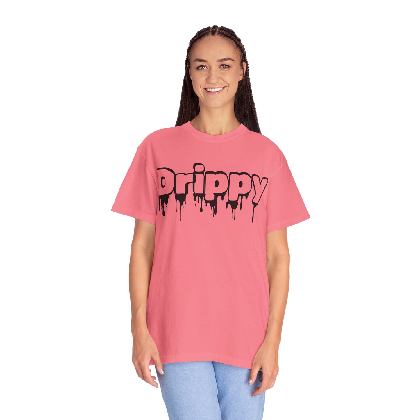 Drippy Unisex Garment-Dyed Adult T-shirt - The Eggy's store