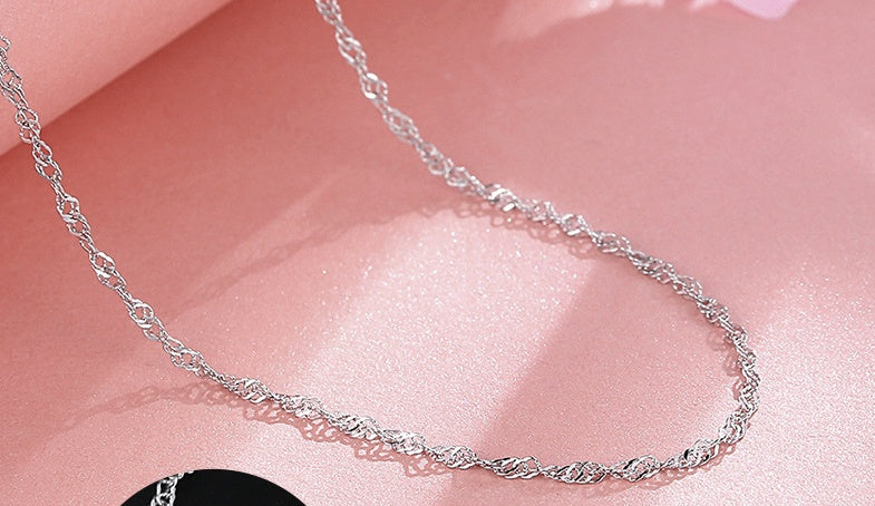 S925 Sterling Silver Necklace - The Eggy's store