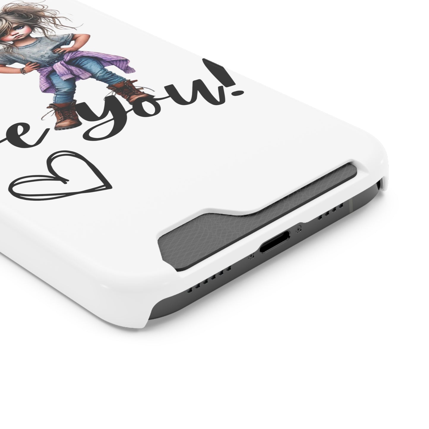Be You Phone Case With Card Holder - Stylish and Functional Be You Phone Case