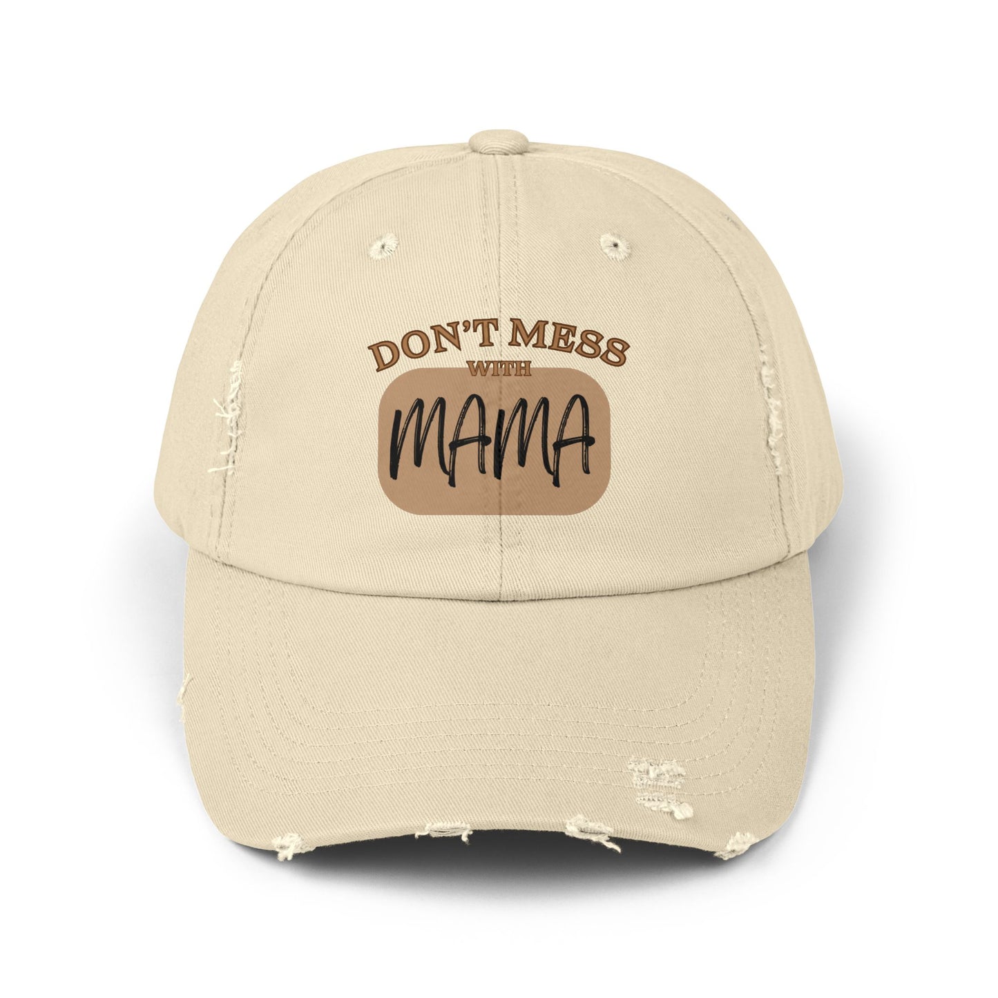 Mama: Adult Distressed Hat