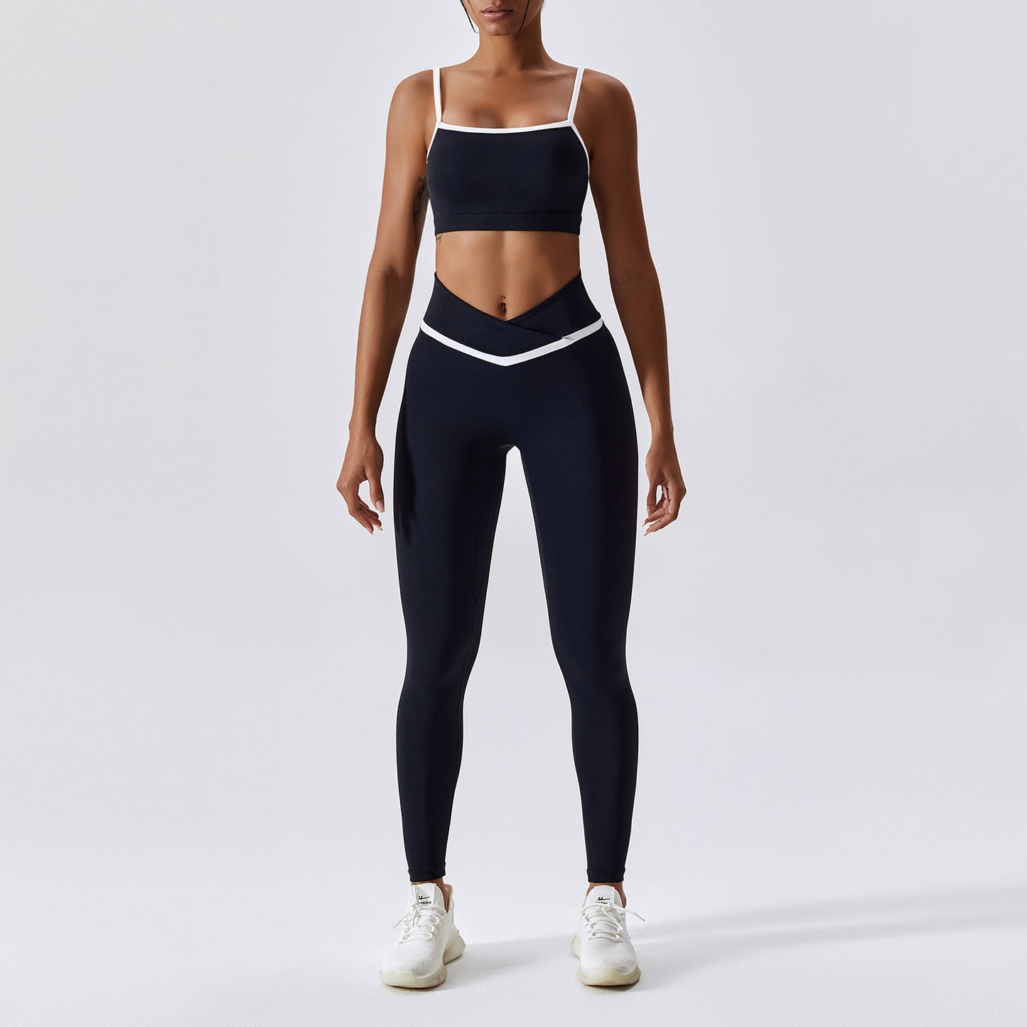 Quick Dry Fitness Leggings and Top for Women - The Eggy's store
