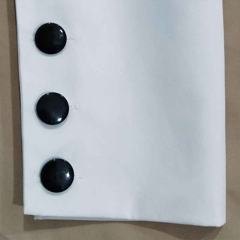 Women's V-Neck Contrast Trim Long Sleeve Blouse With Button Cuff Detail - Casual Comfort Top For Spring&Fall