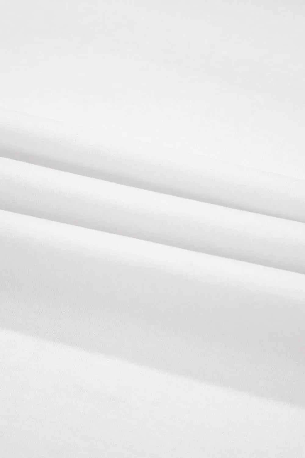 Lace Crochet Crew Neck Casual T Shirt