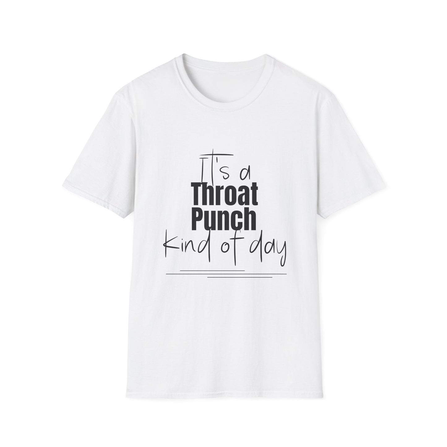 Throat Punch Women's T-Shirt - Perfect for Those Days - The Eggy's store