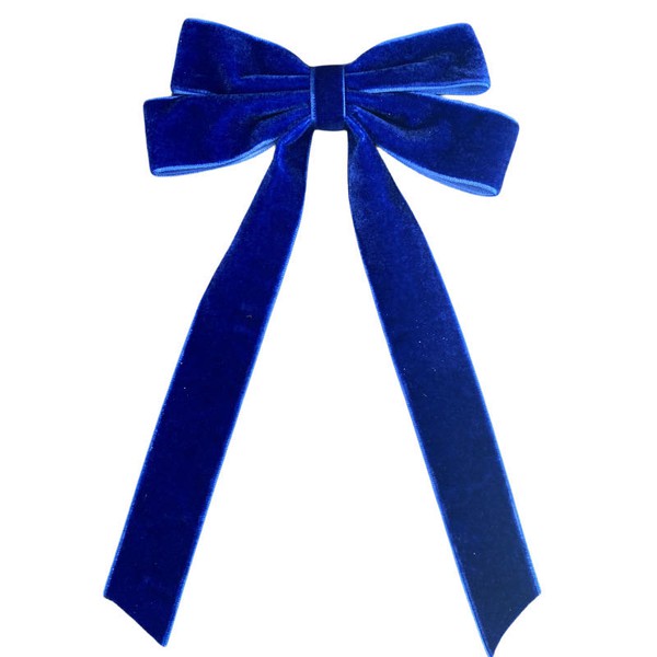 Velvet Hair Bow Holiday Accessories