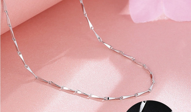 S925 Sterling Silver Necklace - The Eggy's store