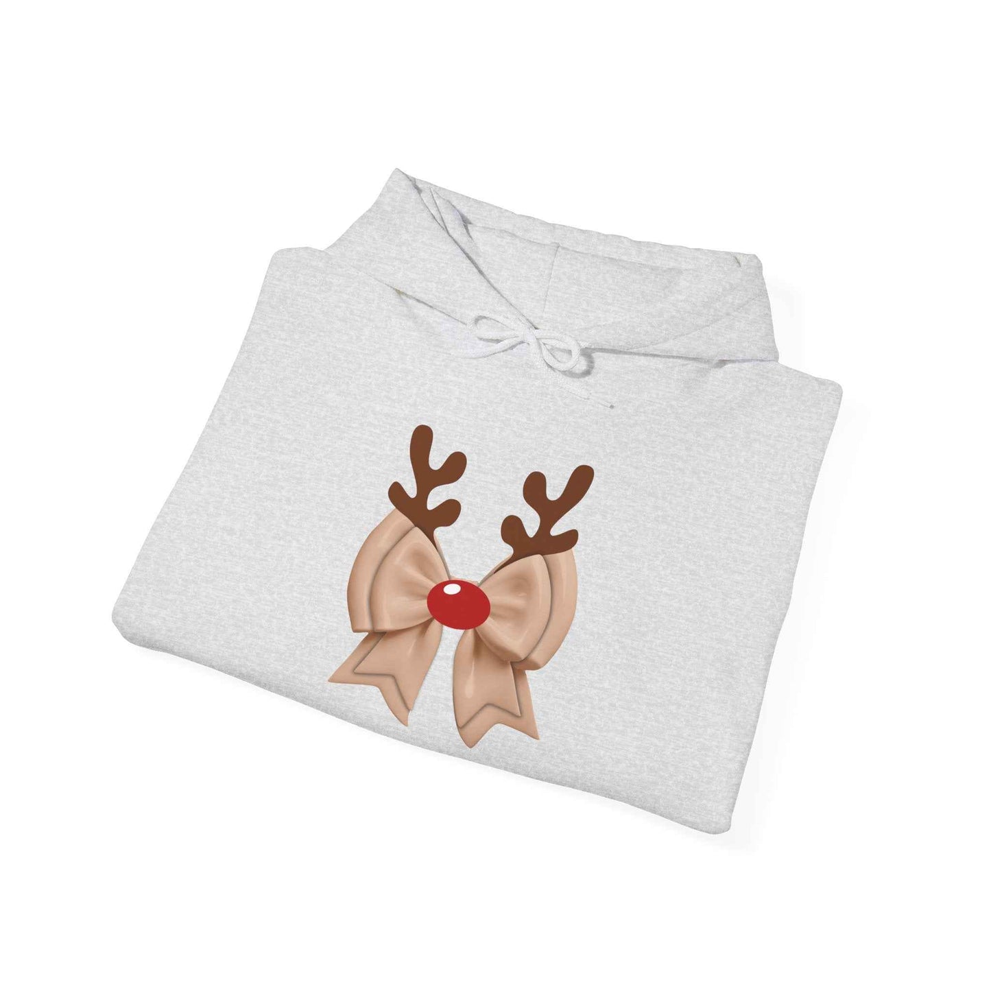 Reindeer Hooded Sweatshirt for Adults