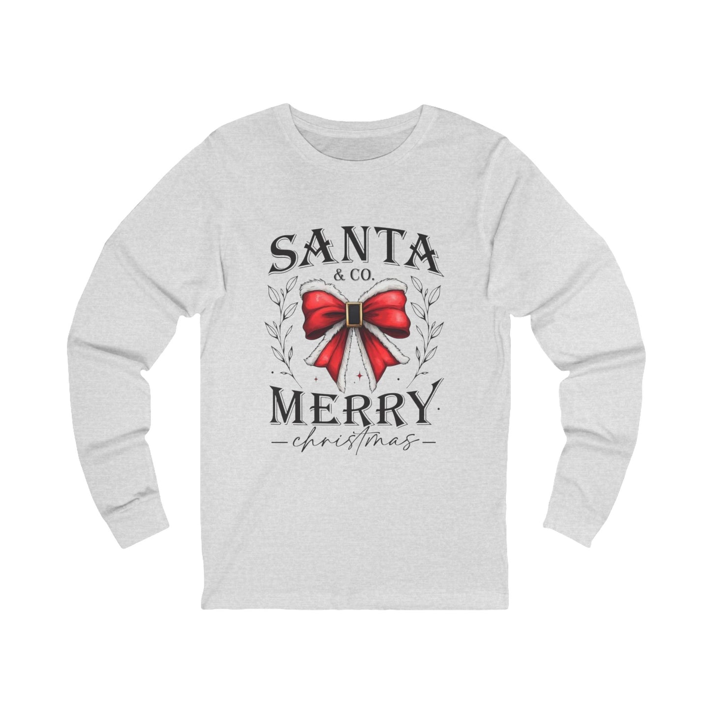 Santa Long Sleeve Shirt for Festive Comfort Women's Sweatshirt - The Eggy's store