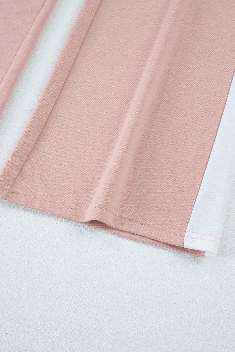 Varsity Stripe Patchwork Pullover and Pant Set