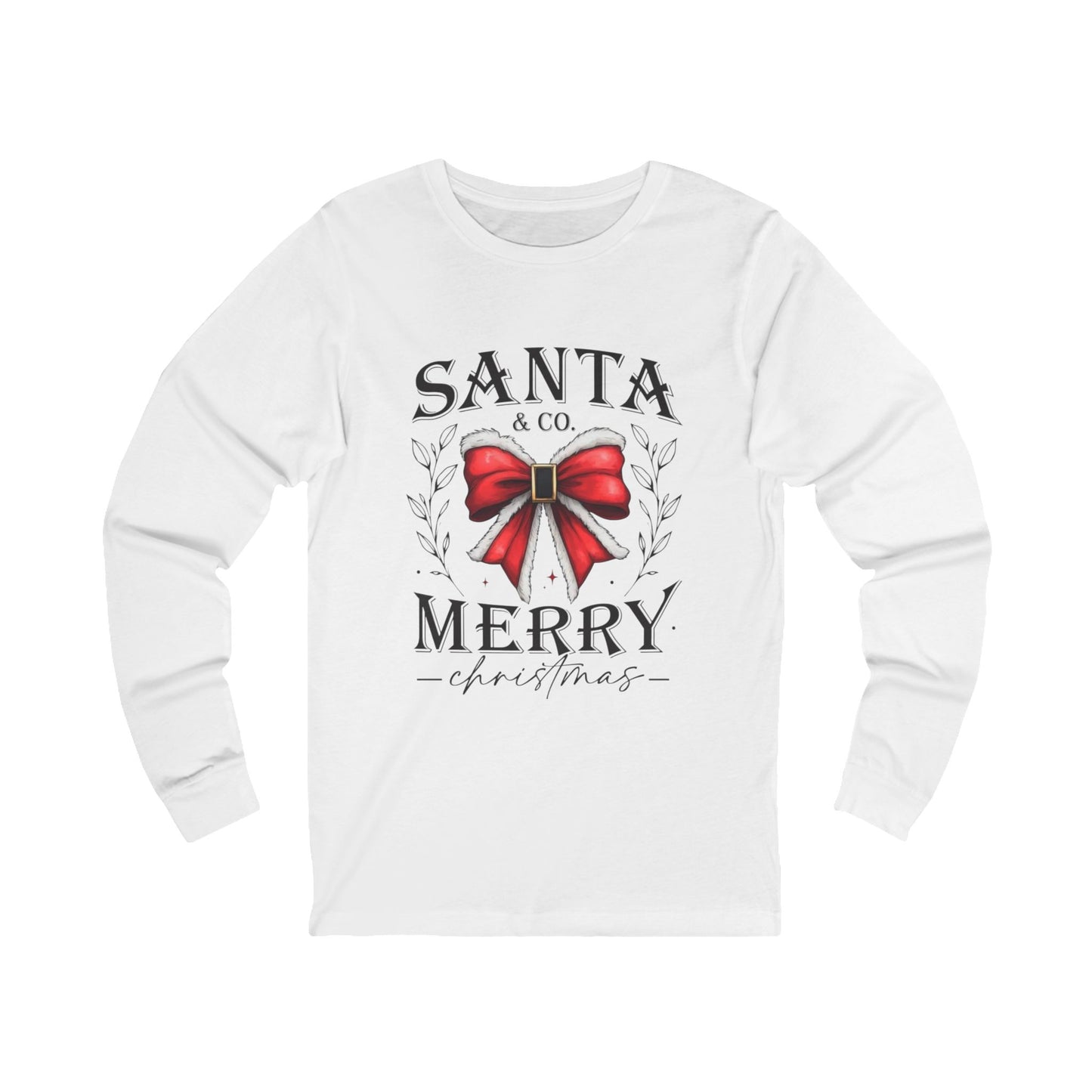 Santa Long Sleeve Shirt for Festive Comfort Women's Sweatshirt - The Eggy's store